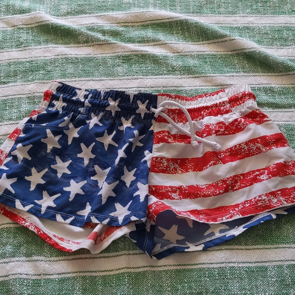 Venus small swim shorts American flag